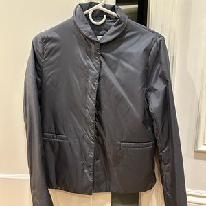 Apesi Dark Gray Nylon Blazer